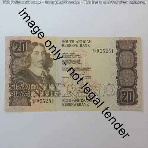 GPC de Kock 3rd issue R20 banknote crisp uncirculated