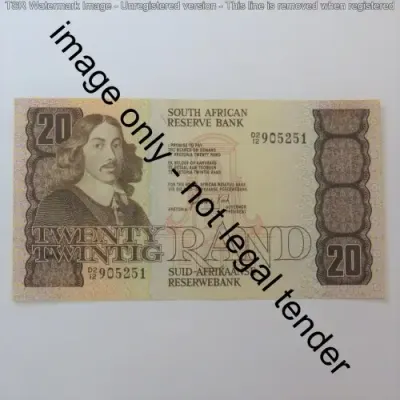 GPC de Kock 3rd issue R20 banknote crisp uncirculated