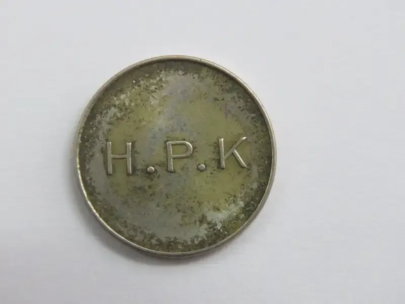 General Post Office 10 cent token - Number D 30