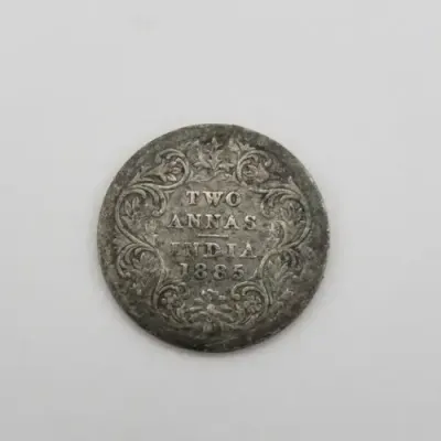 British India 1885 Two annas