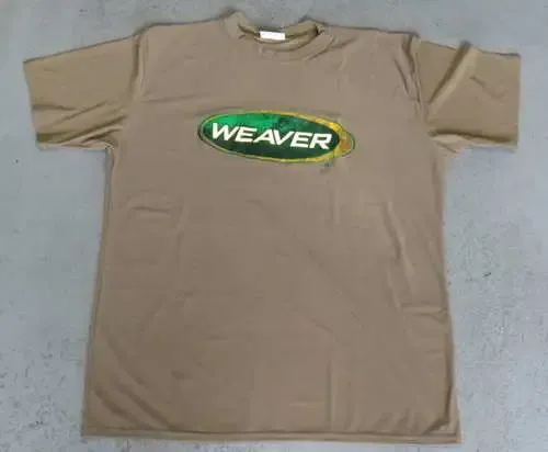 Weaver telescopes T-Shirt - Size Large - Waist 56 cm - Inner arm 49 cm - Total back length 75 cm