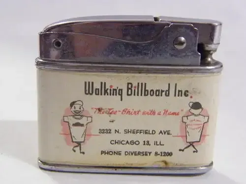 Walking Billboard - Fuel / Flint Pocket lighter - 4 x 5cm - as per scan