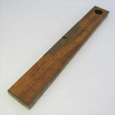 J. Rabone and Sons antique spirit level with brass trimmings