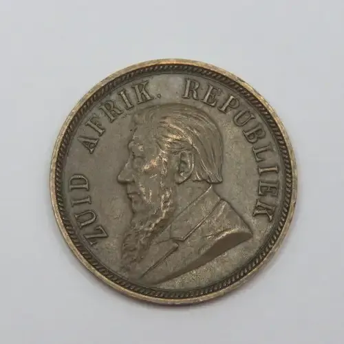 1898 Penny ZAR Kruger XF or better