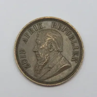 1898 Penny ZAR Kruger XF or better