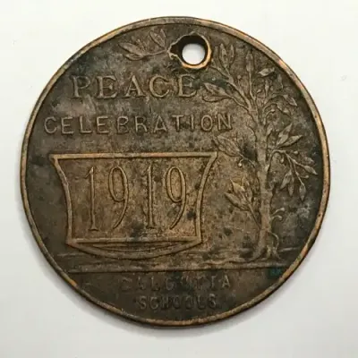 1919 Peace celebrations - Calcutta Schools - Rarely seen