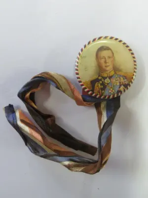 King George VI coronation badge