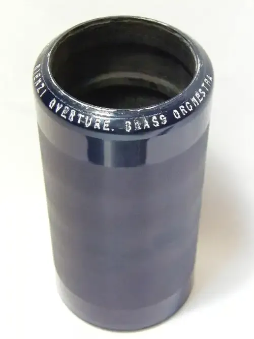 Edison Blue Amberol phonograph record # 2527 Rienzi overture by Brass orchestra - as per photo