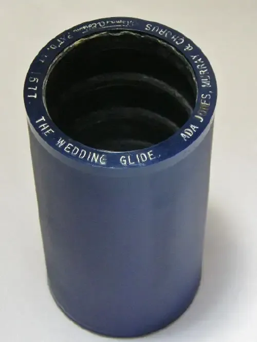 Edison Blue phonograph record # 1577 The Wedding glide by Ada Jones, Murray &amp; chorus - as per photo