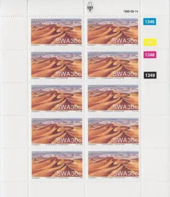 SWA - Set of 4 Full Sheets - SACC 526-529 - as per scan
