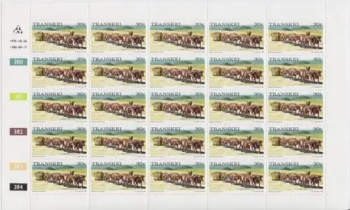 SACC 189 Full Sheets in mint and used - Sledge Transportation - CLOSING DOWN SALE
