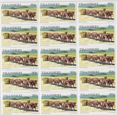 SACC 189 Full Sheets in mint and used - Sledge Transportation - CLOSING DOWN SALE