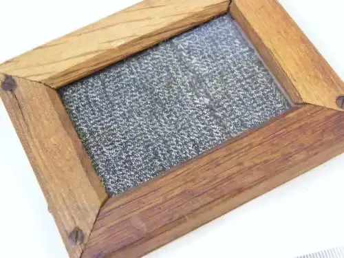 Vintage wooden contact printing frame with glass - as per photo