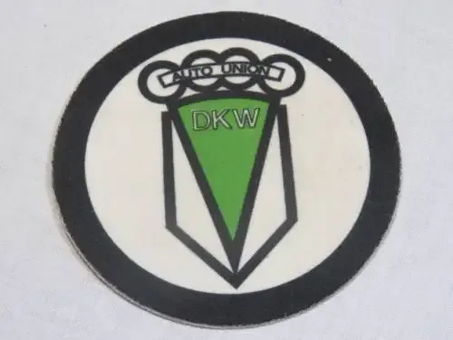 Vintage DKW Auto Union cloth badge