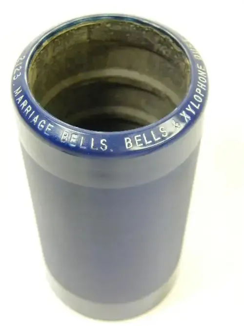 Edison Blue Amberol phonograph record # 2123 Marriage Bells - Bells &amp; Xylophone duet - as per photo