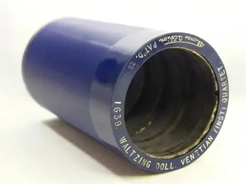 Edison Blue phonograph record # 1639 Waltzing Doll by venetian Instrumental Quartet - as per photo