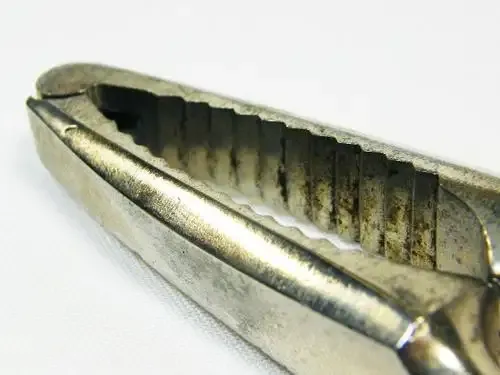 Vintage chrome plated nutcracker - as per photo