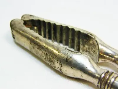 Antique silver plated nutcracker - as per photo
