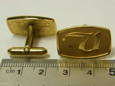 Pair of United Bank cufflinks - as per photo
