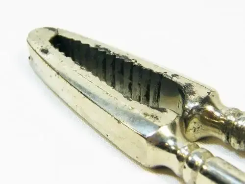 Vintage chrome plated nutcracker - as per photo