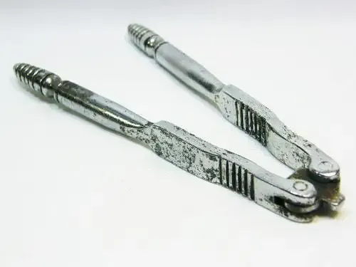 Vintage chrome plated nutcracker - as per photo