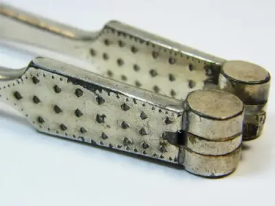 Vintage silver plated nutcracker marked `silbert` - as per photo