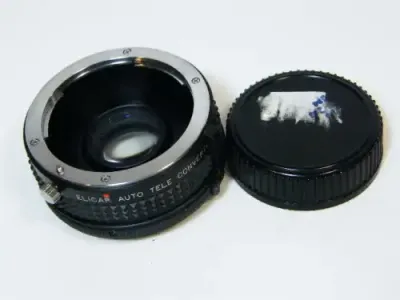 Vintage Elicar Auto Tele Converter 2 x lens extender - as per photo