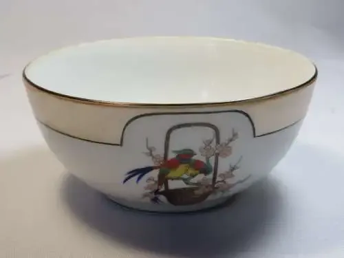 Vintage Noritake lusterware soup bowl