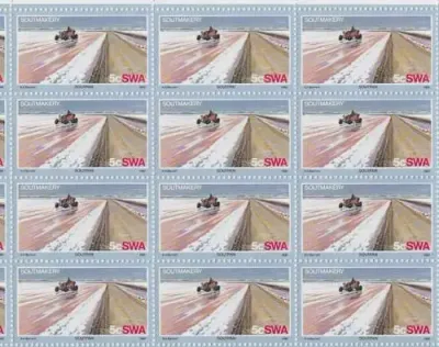 SWA - SACC 395-398 Set of Full Sheets Mint