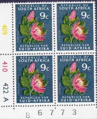 RSA - SACC 320 Control Blocks of 4 - A and B Cylinders, March 1972 Issue - as per scan