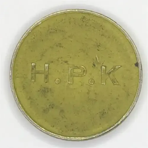 General Post Office 5 cent token - number D 40