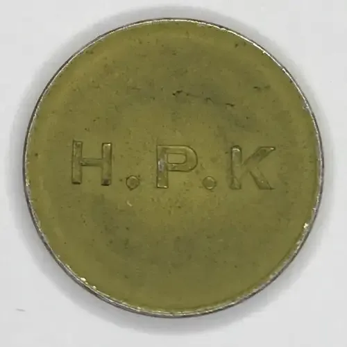 General Post Office 5 cent token - number D 42