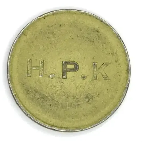 General Post Office 5 cent token - number D 41