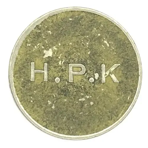 General Post Office 5 cent token - number D 32
