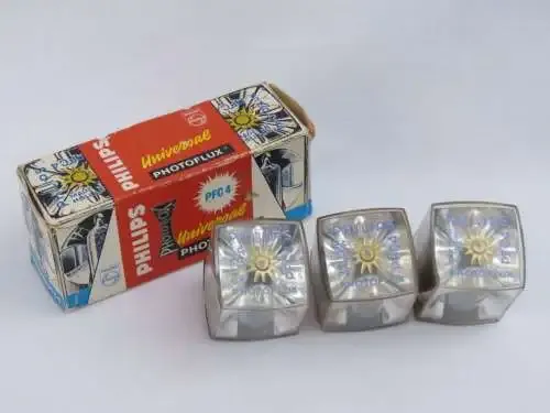Philips Universal photoflux PFC4 flash bulbs