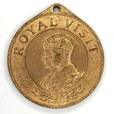 1947 Southern Rhodesia Royal visit medallion