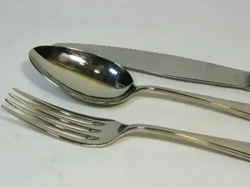 Vintage SOLA silverplated cutlery for one set in box - as per photo