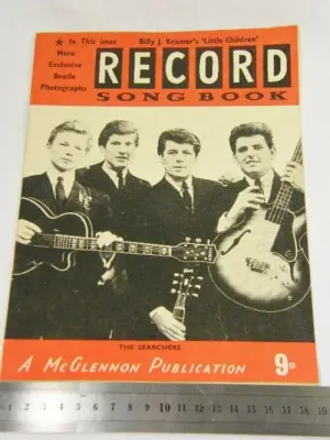 Vintage Record song book featuring The Searchers - CLOSING DOWN SALE