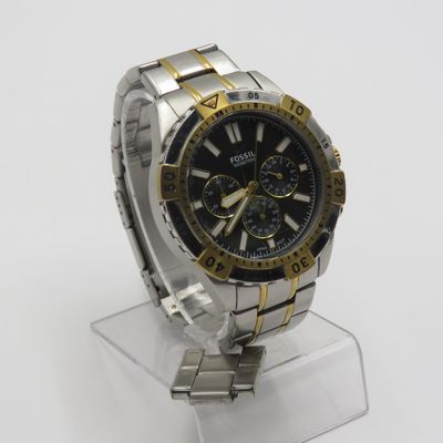 Fossil Garrett mens quartz chronograph watch - working