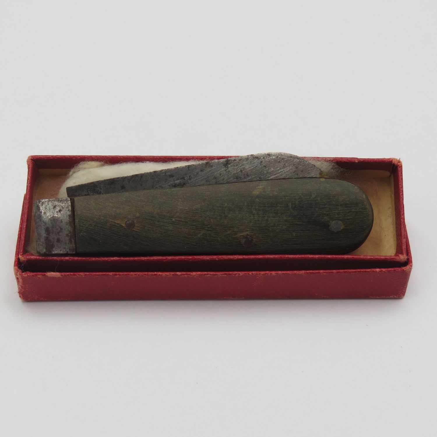 Vintage German Fernando Esser &amp; CIA Solingen pocket knife with horn handle