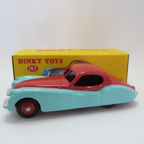 Dinky Toys Jaguar XK120 Coupe model car - Mint boxed - DeAgostini Ltd