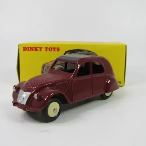 DeAgostini Dinky Toys #24T Citroen 2CV toy car in box