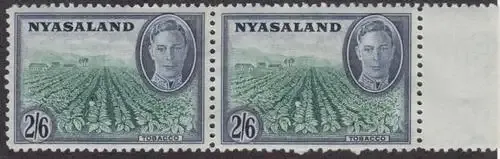 Nyasaland Gibbons 154 mint pair - as per scan
