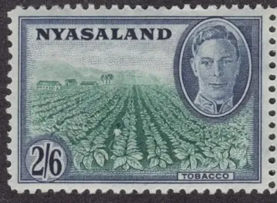 Nyasaland Gibbons 154 mint pair - as per scan