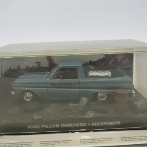 James Bond 007 Ford Falcon Ranchero model car - Goldfinger