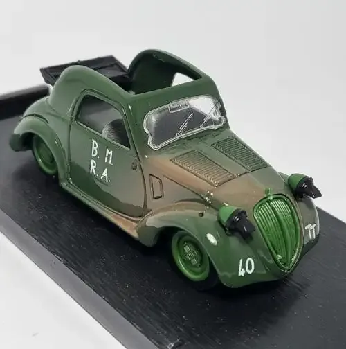 Brumm Simca 5 Military D-Day model car - Scale 1/43