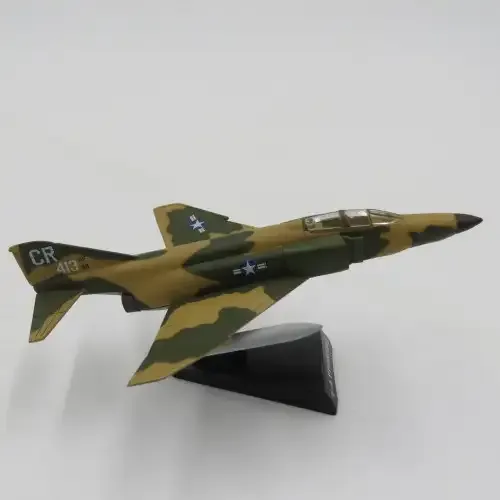 USAF F-4 Phantom II die-cast model plane