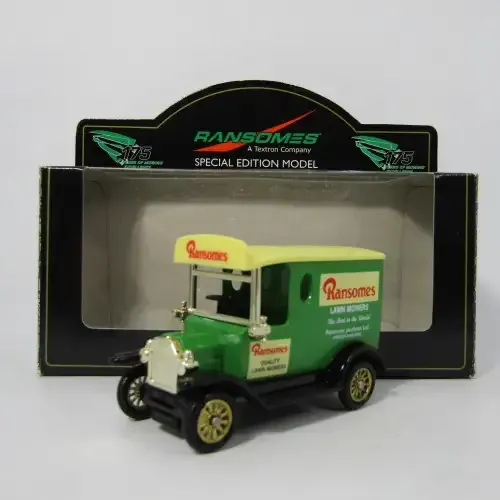 Lledo 1920 Ford Model T van - Ransomes promotional model car in box