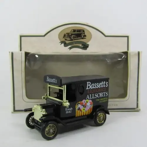 Lledo 1920 Ford Model T van - Bassets Liquorice allsorts promotional model car in box