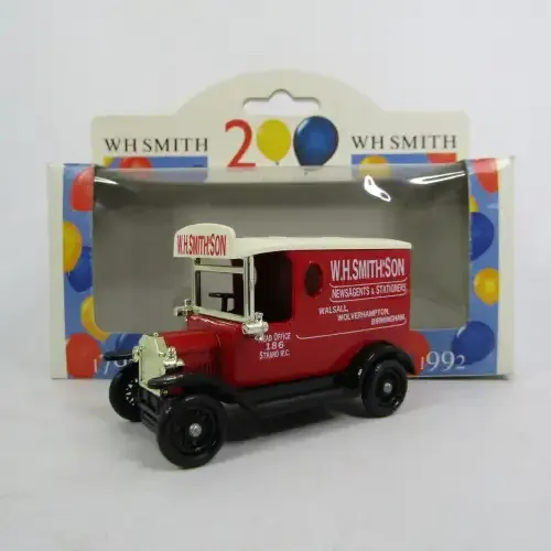 Lledo 1920 Ford Model T van - W.H. Smith 200 Years model car in box